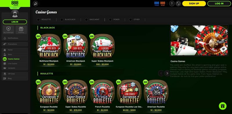 888Casino Review, Latest Bonus Offer Codes & Casino Gamings